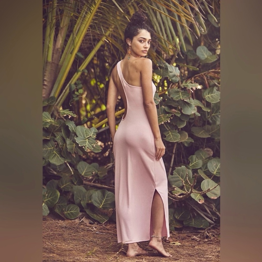 FREE PEOPLE NWT SATURDAY NIGHT MIDI DRESS W/ CUT OUT BACK - Picture 4 of 4